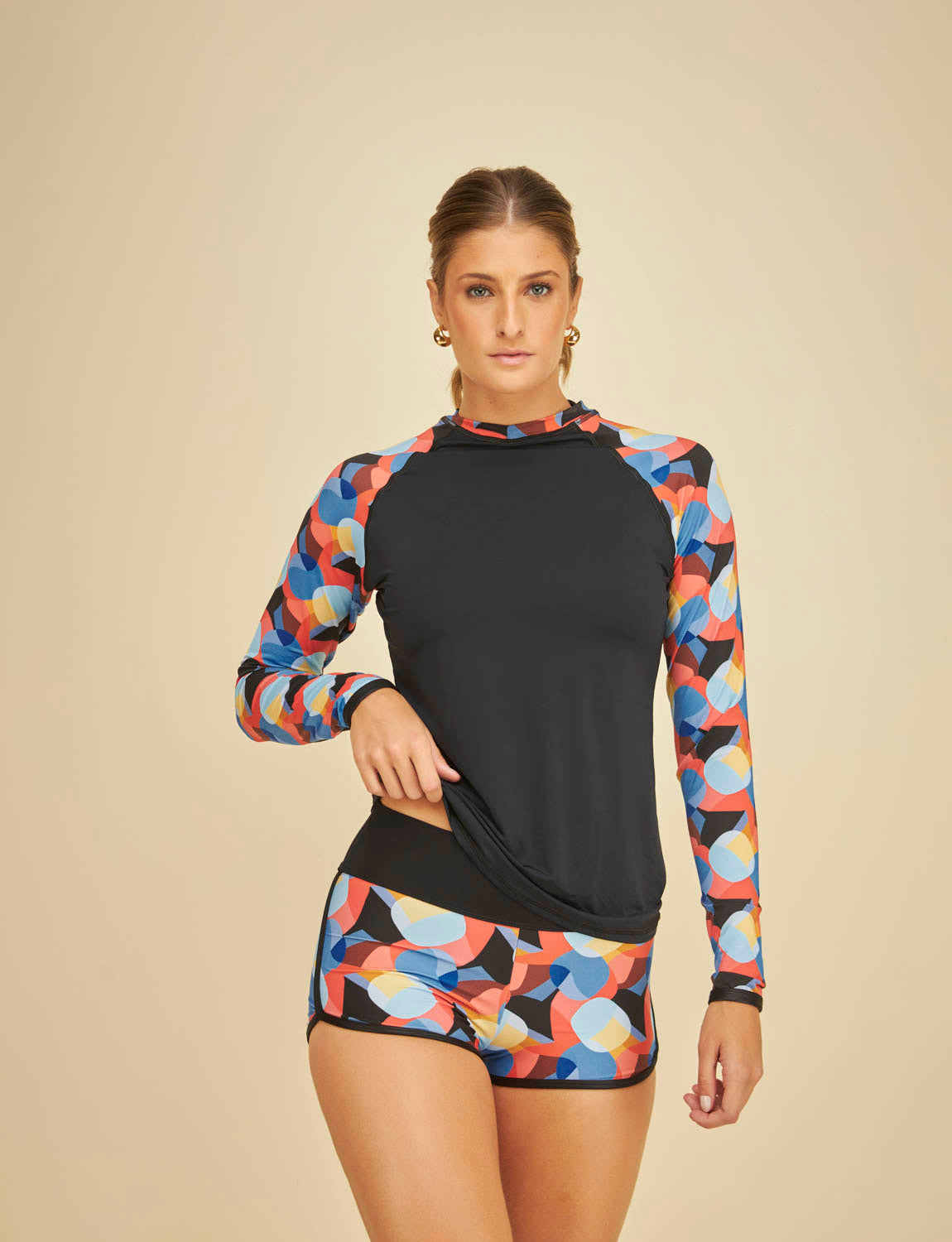 Camisa Mangas Aurora com Proteção Solar UV50+