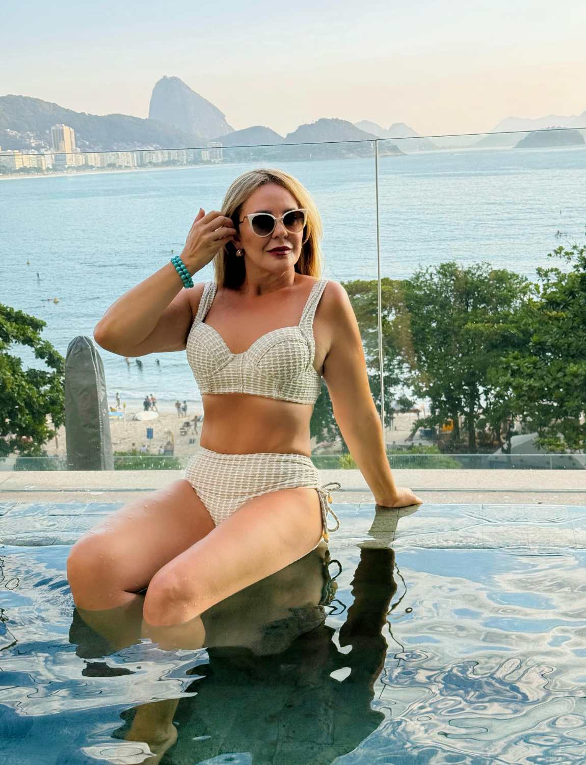 Top Alta Sustentação com Aro Estruturado Textura Marroquina