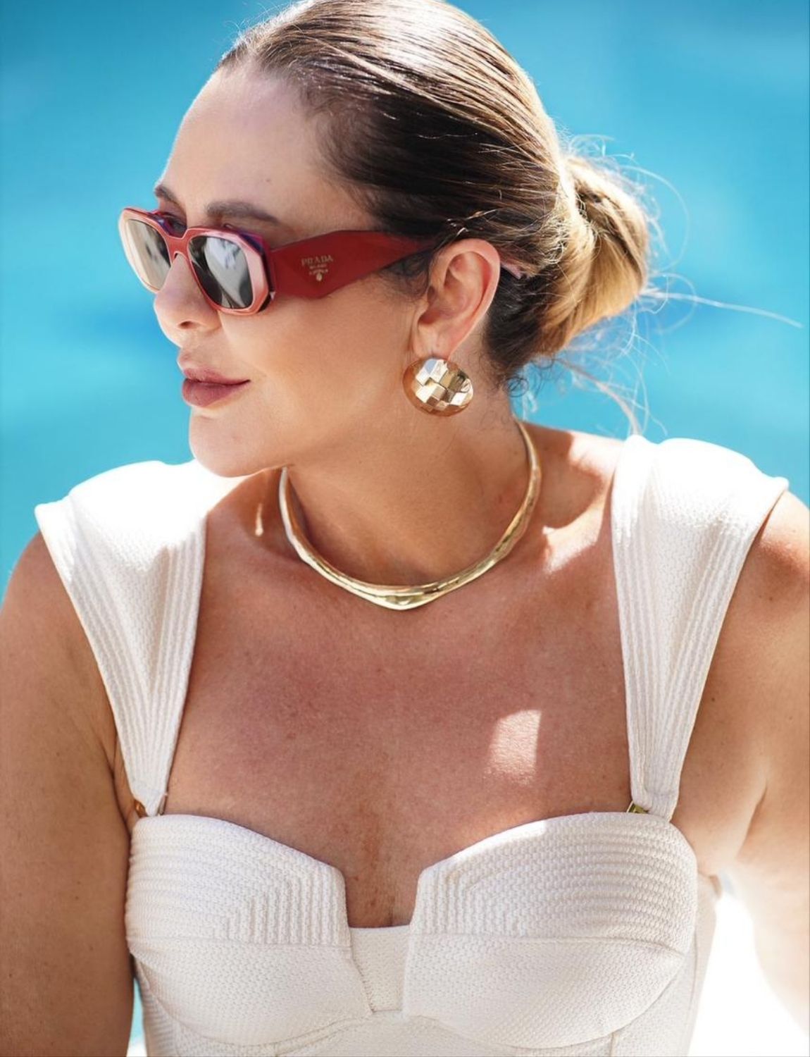Maiô Bandeau Cloud Ultra Modelador 2 em 1