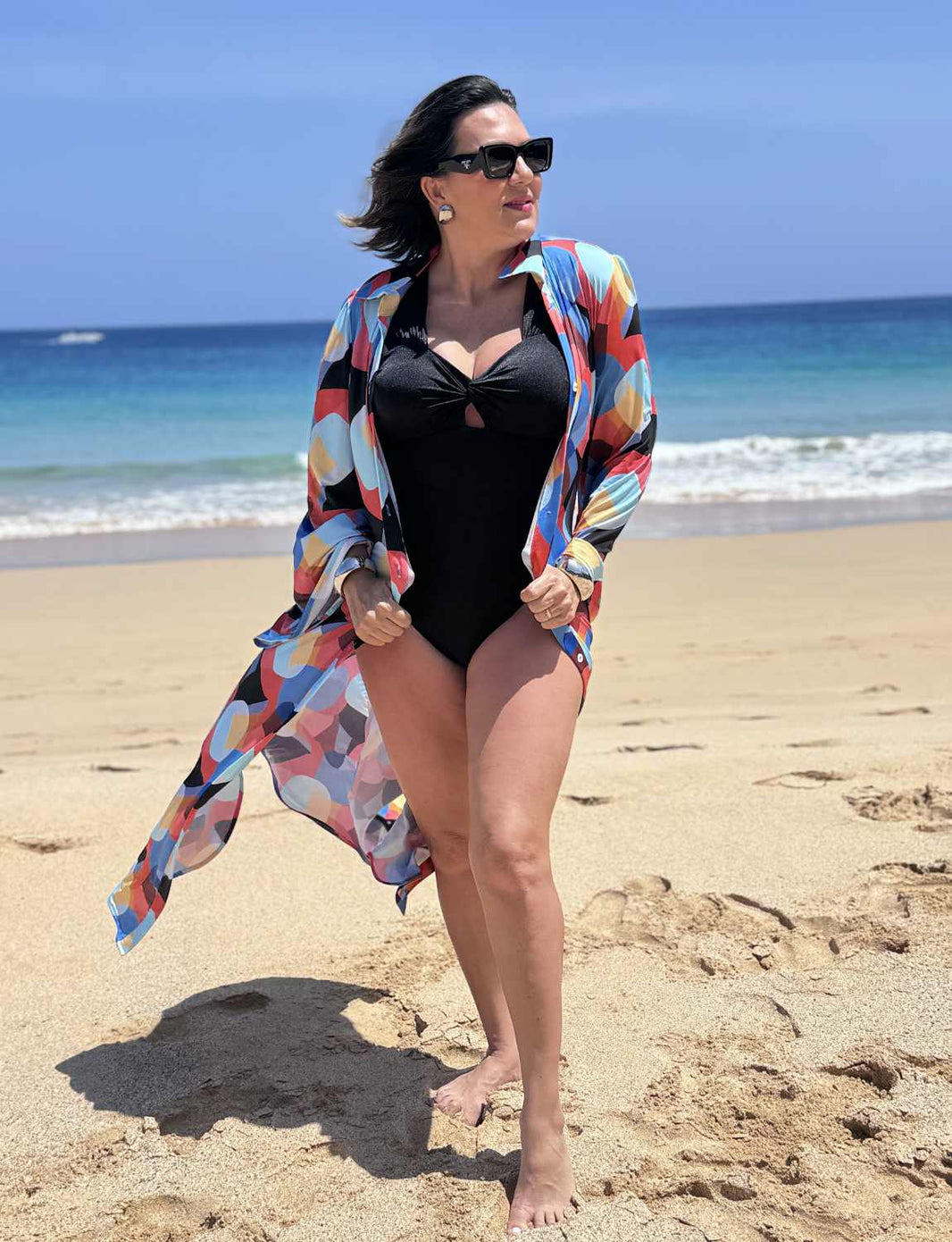 Look Completo Maiô Ultra Modelador Power 2.0 + Saída Longa Aurora