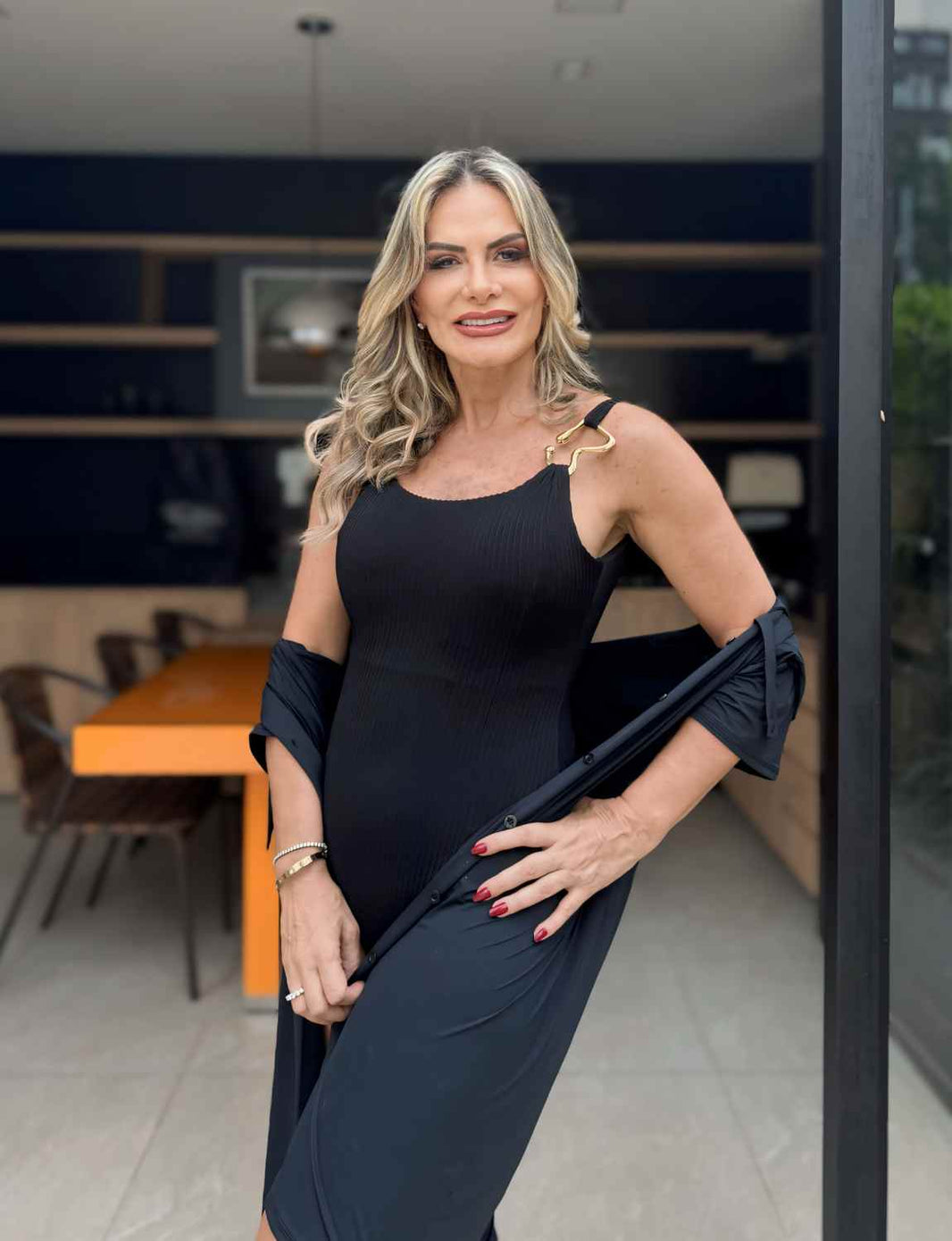 Look Completo Maiô Premium Fivela + Chemisier Ultra Tech UV50+