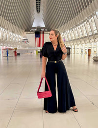 Calça Pantalona Cos Largo Extra Comfort