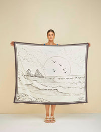 Saída de Praia Panneaux EXCLUSIVA Aniversário 8 Anos - Desenhada à mão