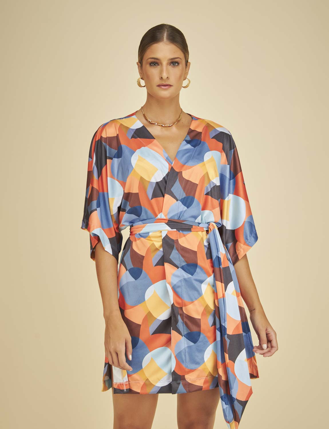 Kimono Over Size Alongado Aurora – Kalini Beachwear