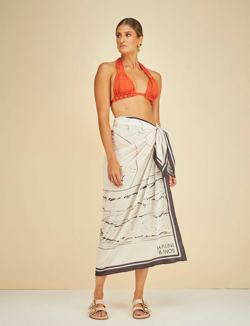 Saída de Praia Panneaux EXCLUSIVA Aniversário 8 Anos - Desenhada à mão