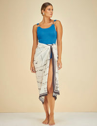 Saída de Praia Panneaux EXCLUSIVA Aniversário 8 Anos - Desenhada à mão