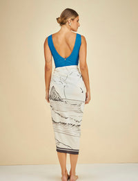 Saída de Praia Panneaux EXCLUSIVA Aniversário 8 Anos - Desenhada à mão