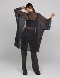 Kimono Alongado Shine Glow Preto