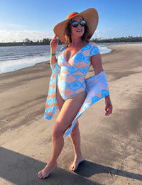 Saída de Praia Chemisier Serenar Proteção Solar UV50+ Plus