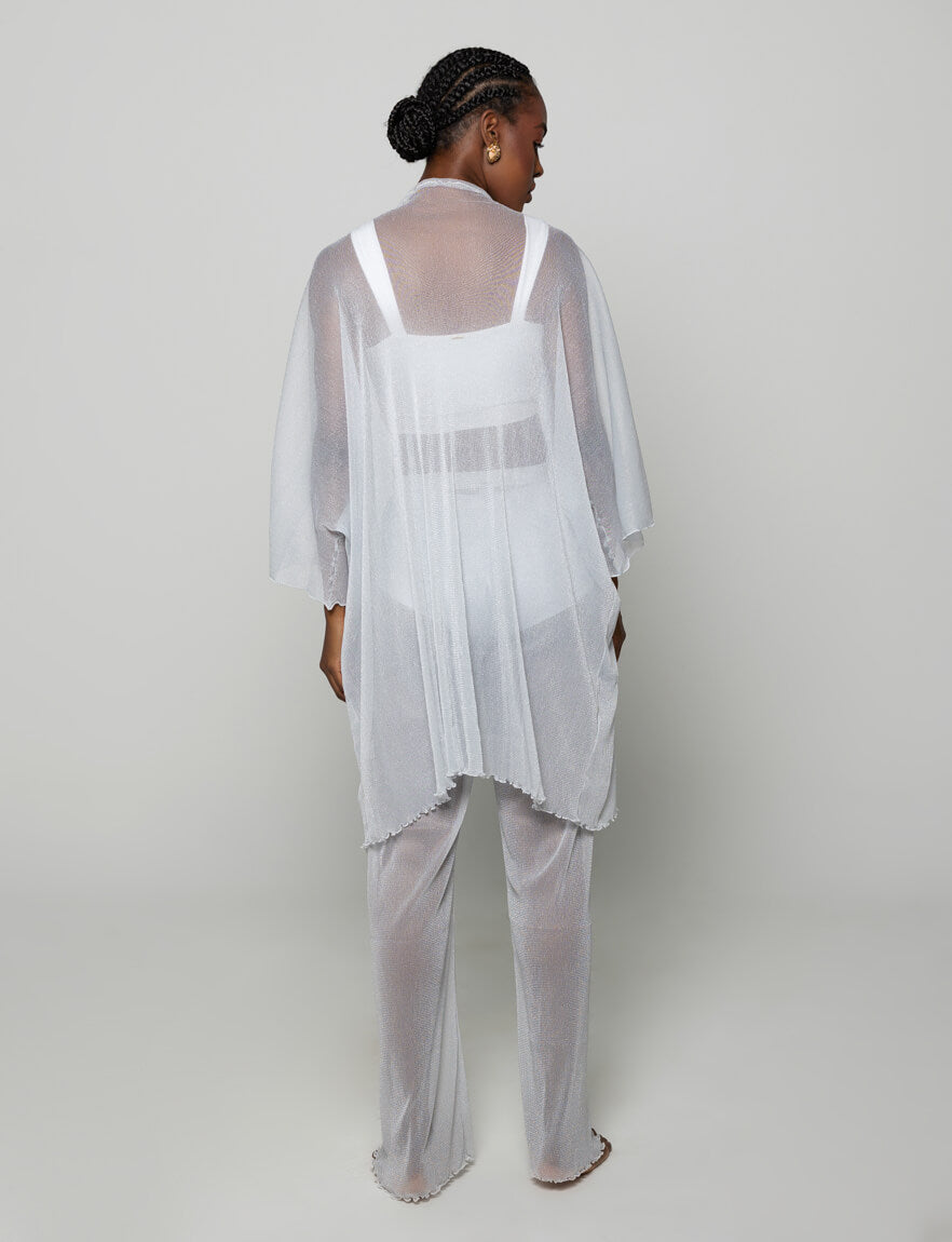 Top Cropped  Decote Reto Shine Glow