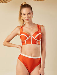 Calcinha Midi Fios Trilobal Páprica