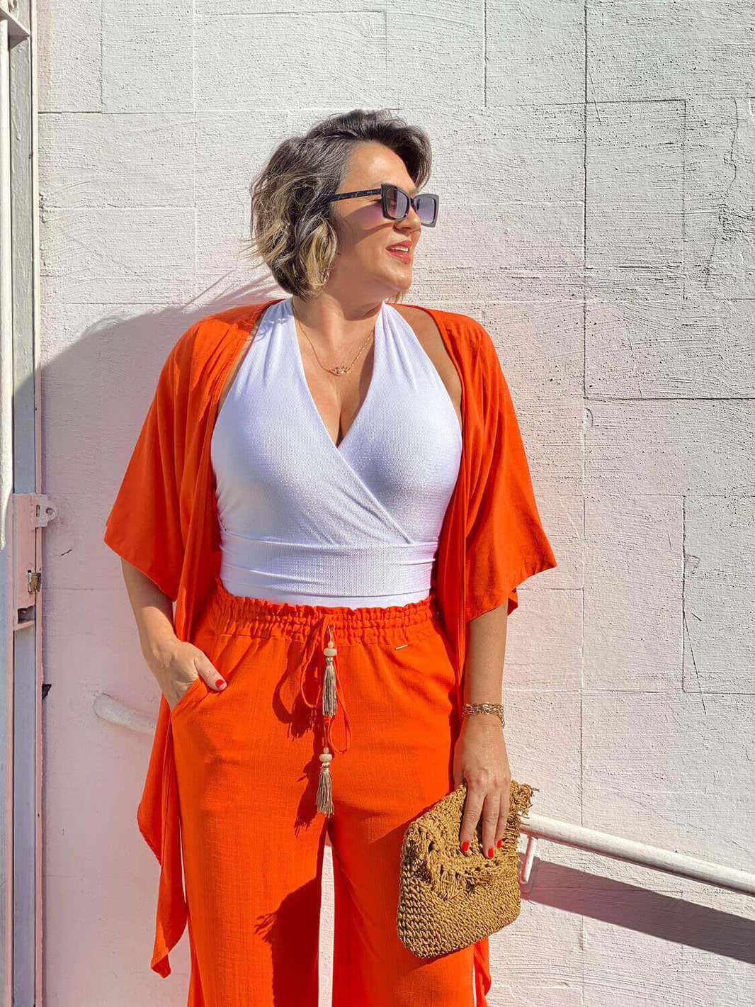 Kimono com Amarração Dubai