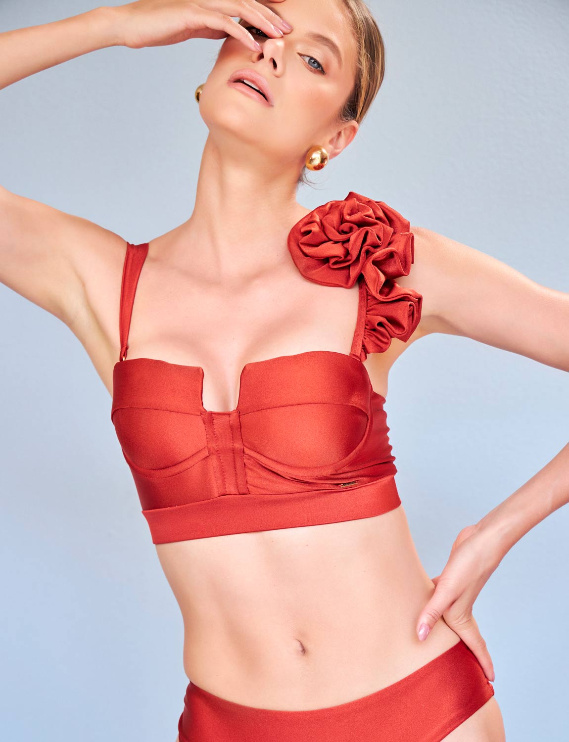 Top Luxury Aplicação Flor