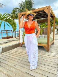 Maiô Entrelaçado Páprica