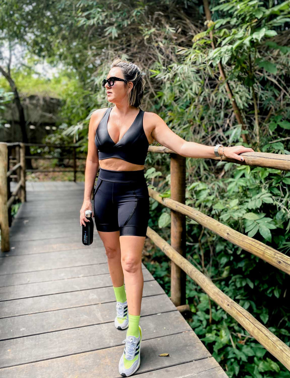 Bermuda Anticelulite e Ultra Modeladora com Bolsos Activee