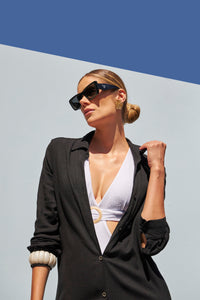 Chemisier Longa com Fendas