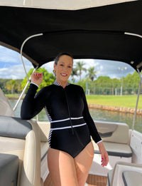 Maiô Manga Longa Extra Conforto UV50+ Florence