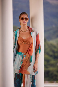 Camisa Botões Tule Isla