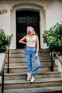 Maiô Macramê com Cinto Removível Off