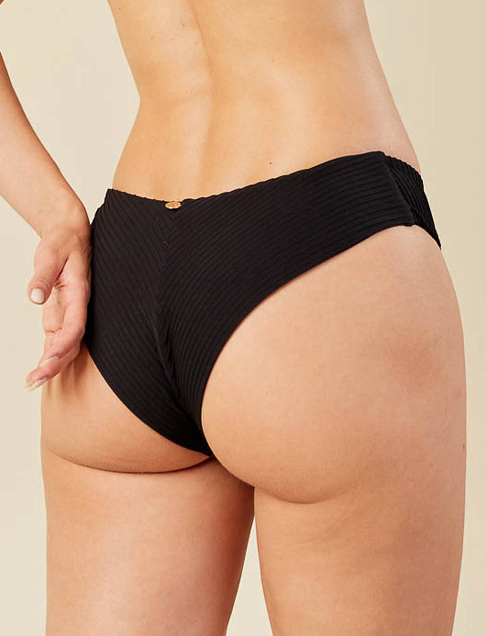 Calcinha Large Textura Preto