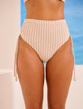 Calcinha Hot Pant Modeladora Textura Marroquina