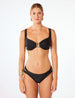 Biquíni Textura Cannes Detalhes Ouro Martelado