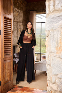 Calça Élysée Preto Imperial