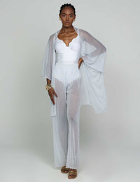 Calça Shine Off White Glow