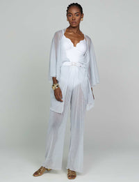 Calça Shine Off White Glow