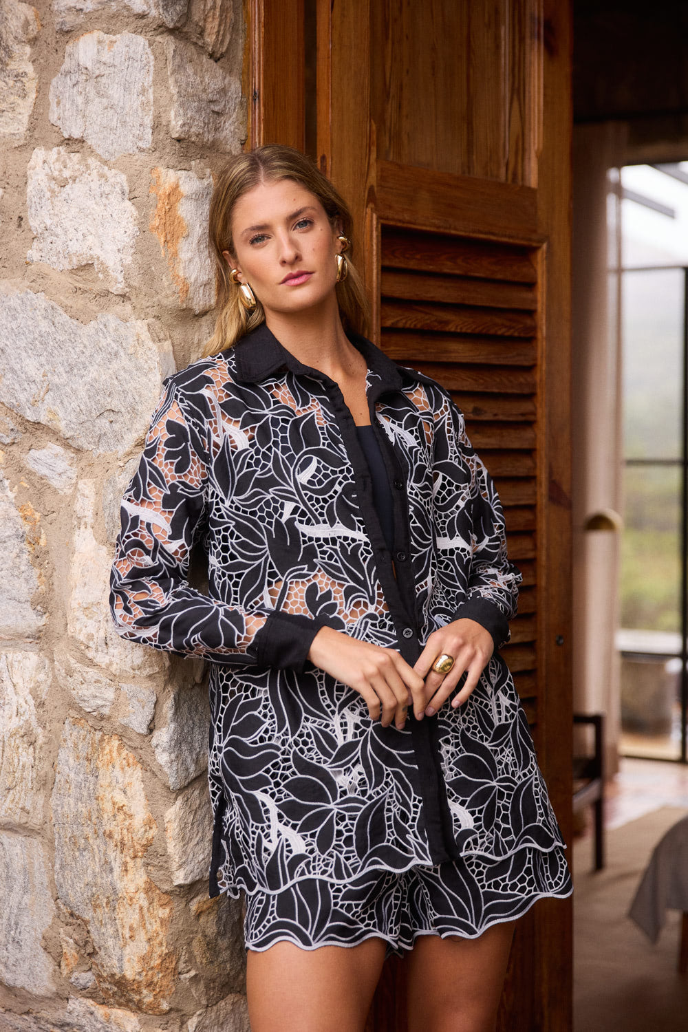 Camisa Alfaiataria Tela Francesa