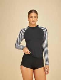 Camisa Toque Gelado com Proteção Solar UV50+ Plus Stripes