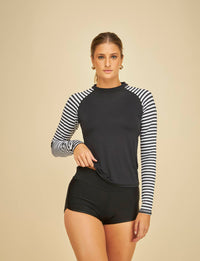 Camisa Toque Gelado com Proteção Solar UV50+ Plus Stripes