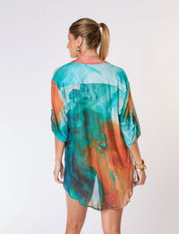 Camisa Botões Tule Isla