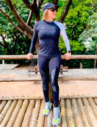 Calça Legging Fitness Anticelulite com Cós Anatômico Tech