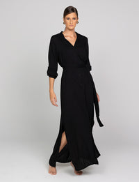 Chemisier Longa com Fendas