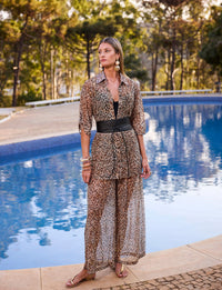 Conjunto Camisa + Calça Fluida Jaguar Print | 2026 |