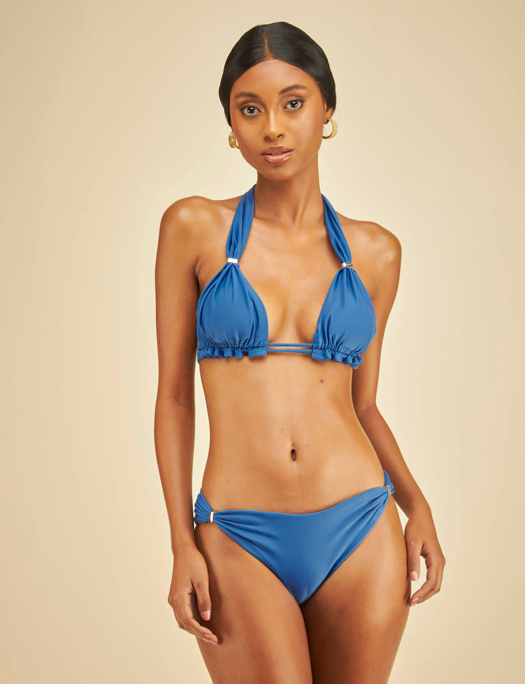 Top Classic Alça Ajustável Tubos Safira