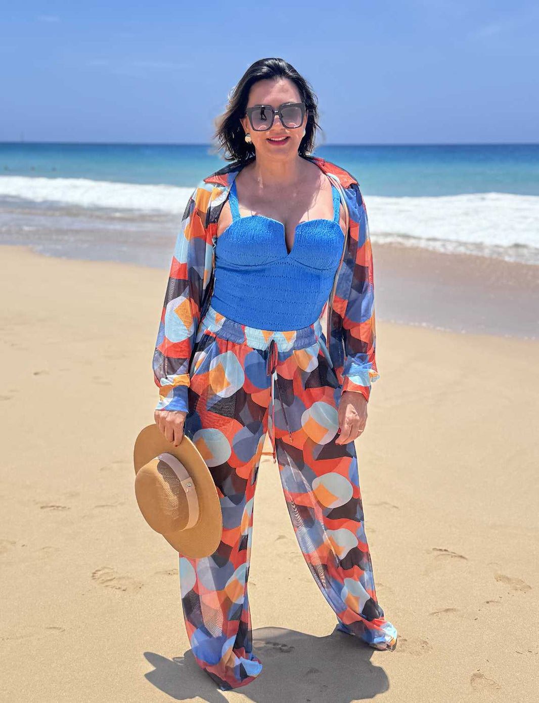 Conjunto Kimono + Calça Fluida Aurora | Verão 2025 |