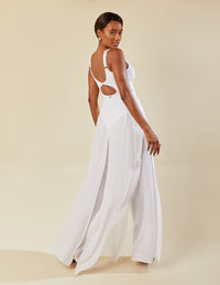 Calça Sobreposta Cós Renda