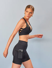 Bermuda Anticelulite e Ultra Modeladora com Bolsos Activee