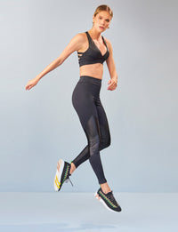 Calça Legging Fitness Anticelulite com Cós Anatômico Tech