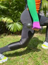 Calça Legging Fitness Anticelulite com Cós Anatômico Tech