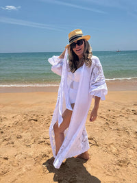 Maiô Ultra Modelador com Aro Estruturado Textura Branco