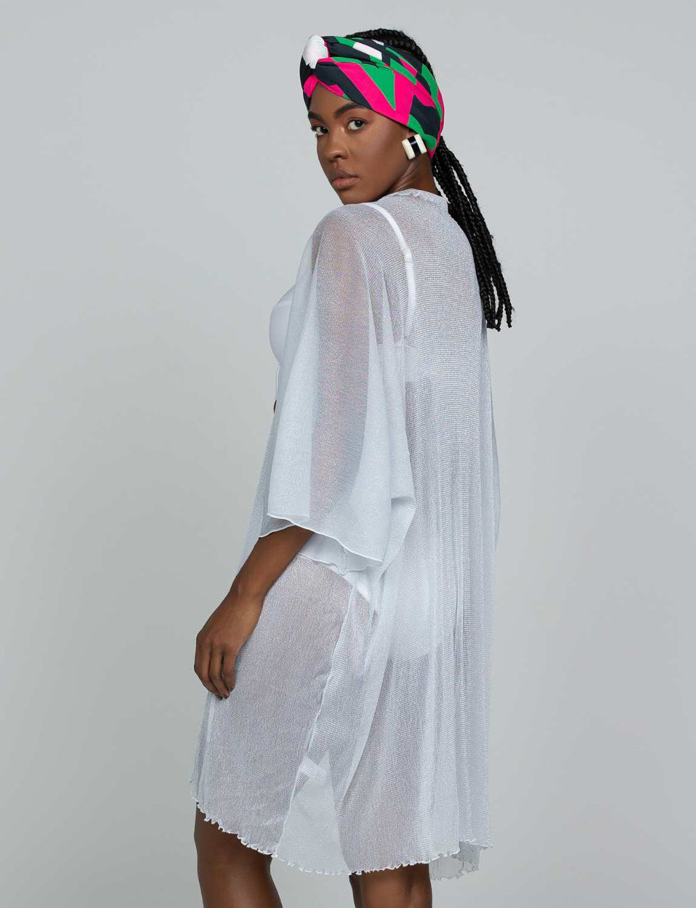 Kimono Alongado Shine OFF Glow