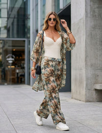 Look Completo Maiô Aro Cloud + Calça Tule Tropical Soul