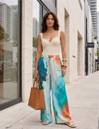 Look Completo Maiô Aro Marroquino +  Calça Fluida Isla