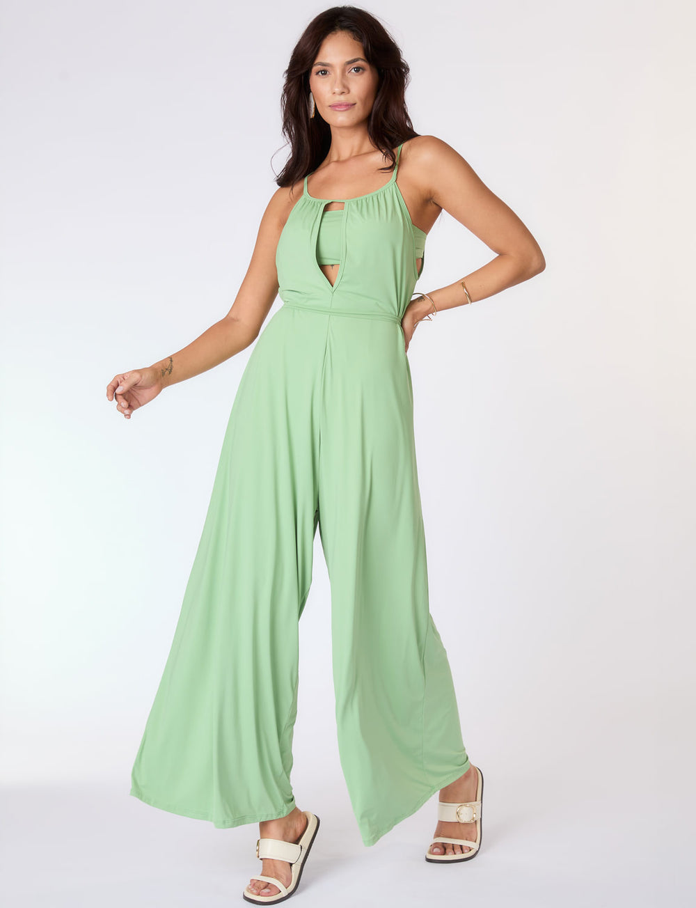 Macacão Tecnológico Uv50+ Fluithy Pistache