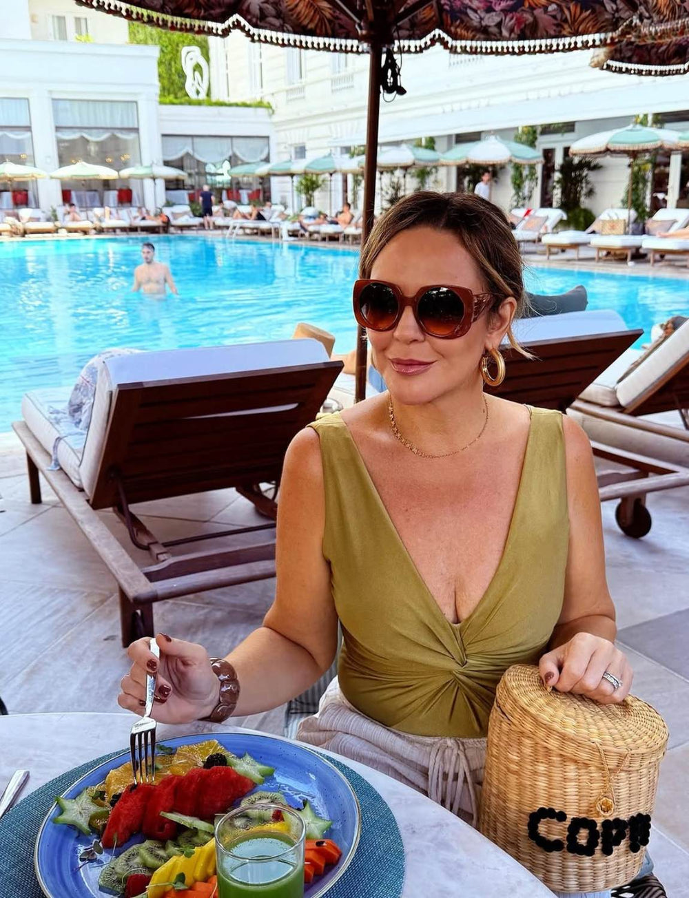 Maiô Entrelaçado Acinturado Pistache