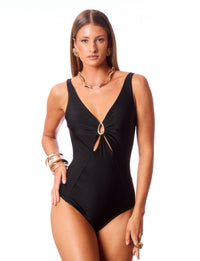 Body Fenda Luxo Gota de Ouro Preto