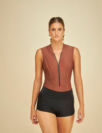 Maiô Premium Ultra Modelador Nature